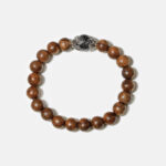 Black Rutilated Quartz Agarwood Bracelet