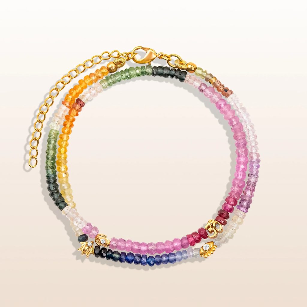 Colorful Dream - Sapphire Multi Symbol Wrap
