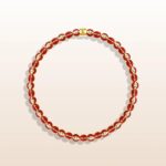 Vigorous Protection - Red Enamel Evil Eye Charm Bracelet