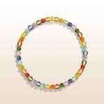 Balanced Life - Multicolor Enamel Chakra Evil Eye Bracelet