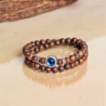 Agarmoon Agarwood Beaded Bracelet With Silver S925 – Indo VIP