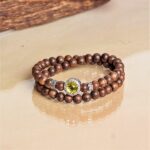 Agarmoon Agarwood Beaded Bracelet With Silver S925 – Indo VIP