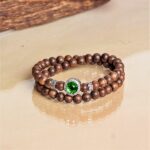 Agarmoon Agarwood Beaded Bracelet With Silver S925 – Indo VIP
