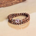 Agarmoon Agarwood Beaded Bracelet With Silver S925 – Indo VIP